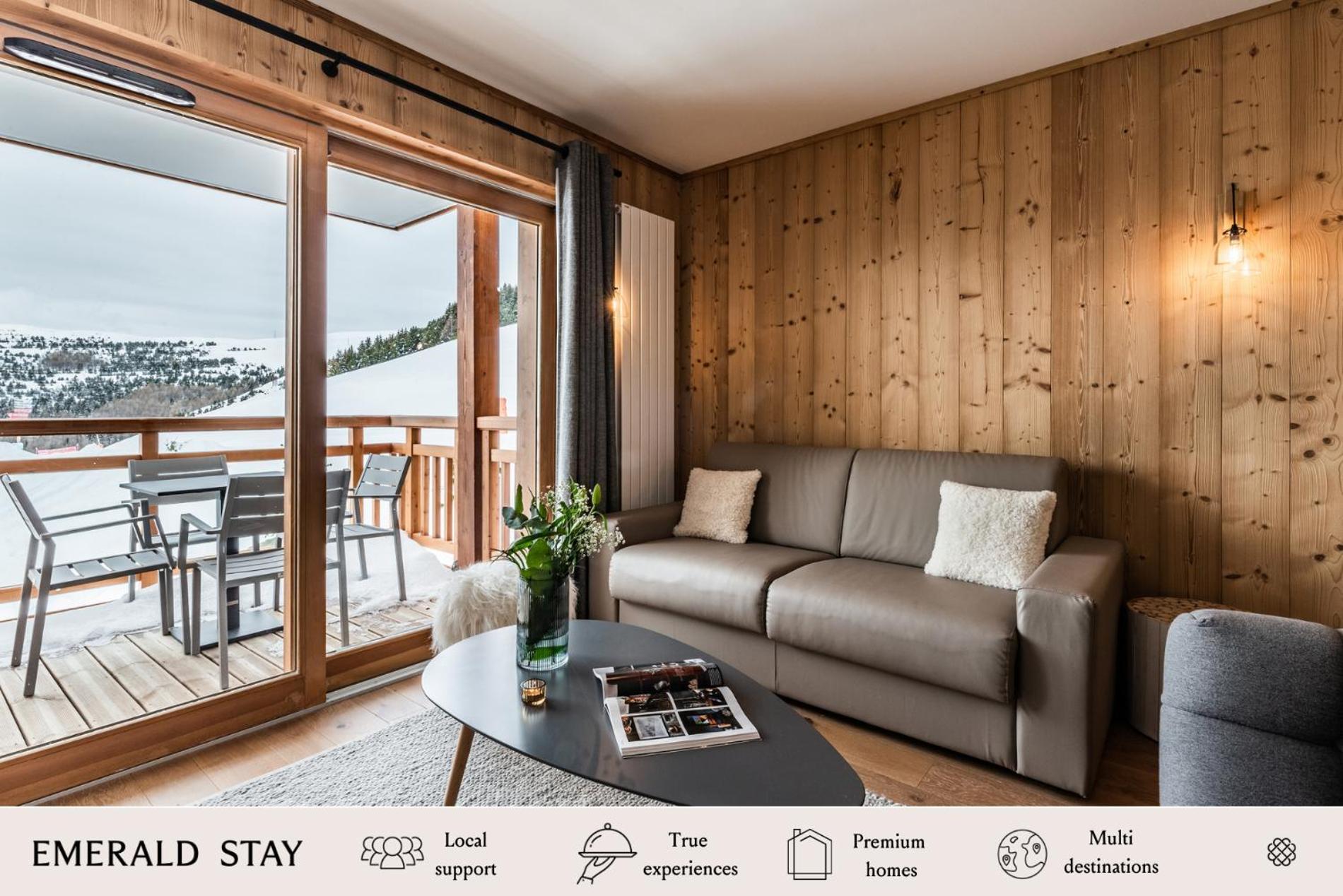 Residence Hameau De Clotaire Alpe D'Huez - By Emerald Stay Exteriér fotografie