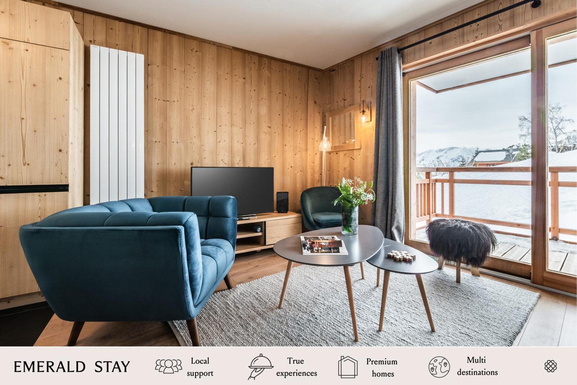 Residence Hameau De Clotaire Alpe D'Huez - By Emerald Stay Exteriér fotografie